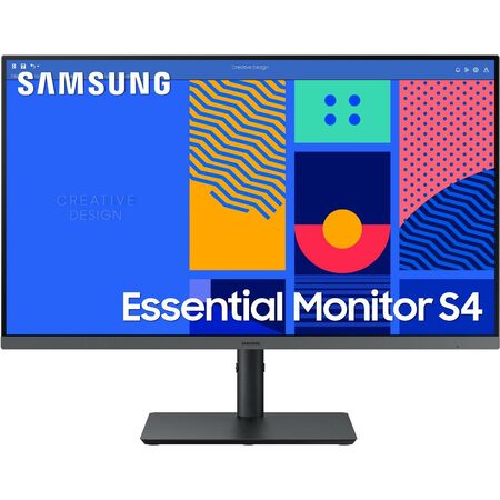 Monitor Samsung Essential S4 S432GC 27",LED podsvícení, IPS panel, 4ms, 1000: 1, 250cd/m2, 1920 x 1080 Full HD, - černý