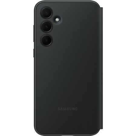 Pouzdro na mobil flipové Samsung Smart View na Samsung Galaxy A35 - černé