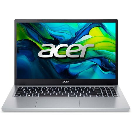 Ntb Acer Aspire Go 15 (AG15-31P-C6H0) Celeron -N100, 15.6", 1920 x 1080 (FHD), RAM 16GB, SSD 512GB, Intel UHD Graphics , Microsoft Windows 11 Home  - stříbrný