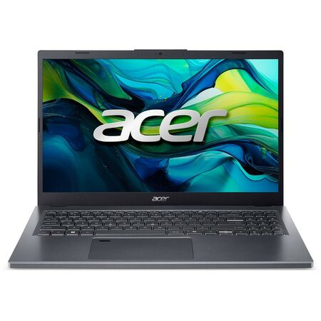 Ntb Acer Aspire 15 (A15-51M-32XE) INTEL Core 3-100U, 15.6", 1920 x 1080 (FHD), RAM 16GB, SSD 512GB, Intel Intel Graphics , FPR, Microsoft Windows 11 Home  - šedý