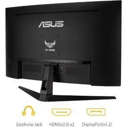 Monitor Asus TUF Gaming VG32VQ1BR 31.5",LED, VA, 1ms, 3000:1, 250cd/m2, 2560 x 1440,