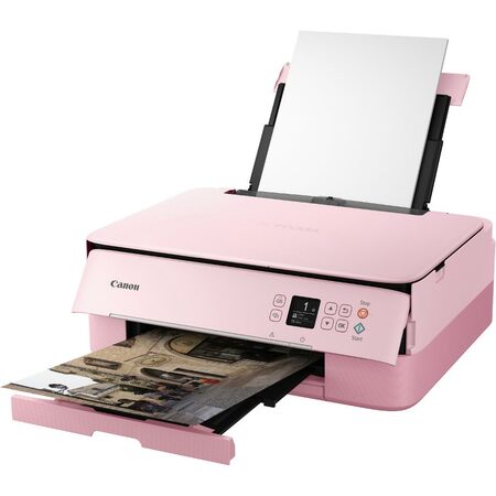 Tiskárna multifunkční Canon PIXMA TS5352A A4, 13str./min., 7str./min., 4800 x 1200, automatický duplex,  - růžová