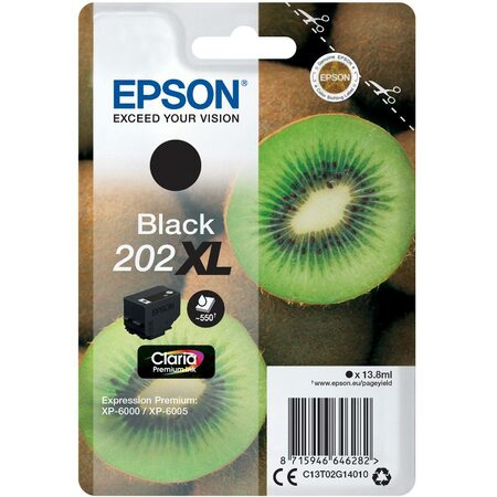 EPSON cartridge T02G1 black XL (kiwi)