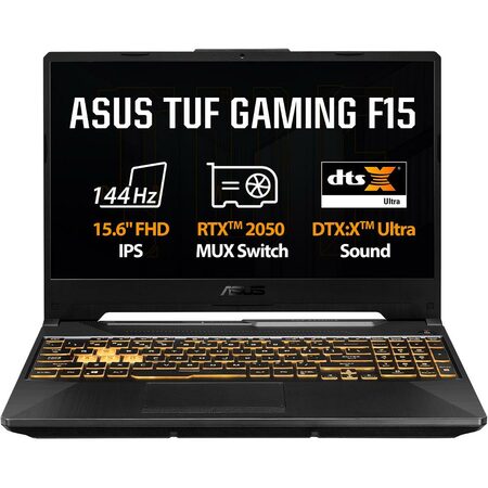 ASUS TUF Gaming F15 FX506HF-HN001W - i5-11400H/8GB/512GB SSD/RTX 2050/15,6/FHD/I