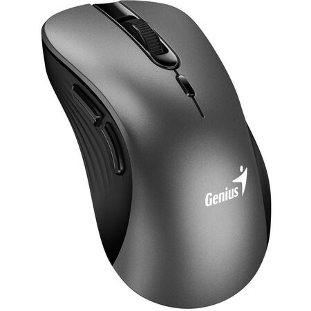 Genius Ergo 8100S Myš, bezdrátová, ergonomická, optická, 1600DPI, 6 tlačítek, US
