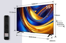 TCL 55P655 SMART TV 55" LED/4K UHD/Direct LED/3xHDMI/USB/LAN/GoogleTV Repas