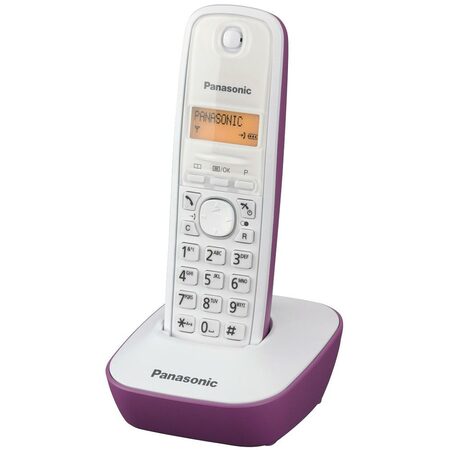 Domácí telefon Panasonic KX-TG1611FXF - fialový