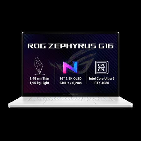 ASUS ROG Zephyrus G16 - Intel Ultra 9 185H/32GB/2TB SSD/RTX 4080 12GB/16"/WQXGA/